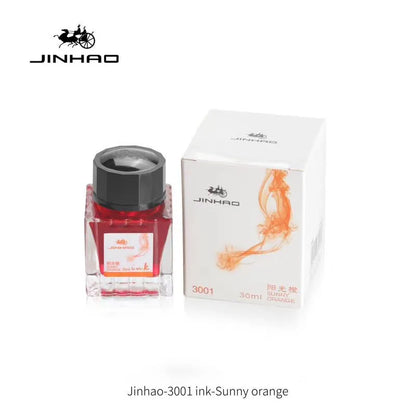 JINHAO 30ml Fountain Pen Ink Non-carbon Cartridge Refill Glass Bottled Fountain Pen Ink Stationery Office School Supplies
