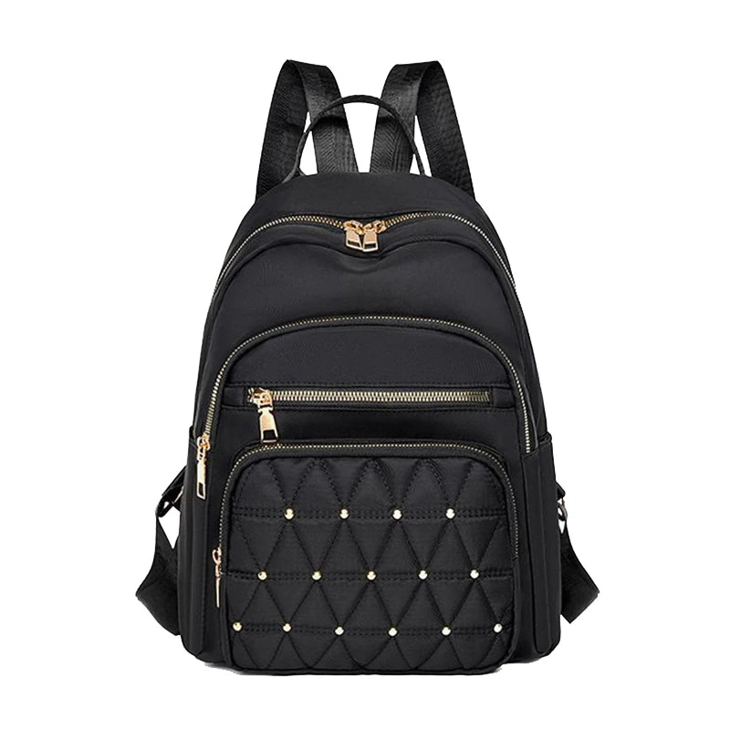 Travel backpack, double-shoulder bag, fashionable travel schoolbag, women's large-capacity multi-purpose bag