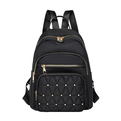 Travel backpack, double-shoulder bag, fashionable travel schoolbag, women's large-capacity multi-purpose bag
