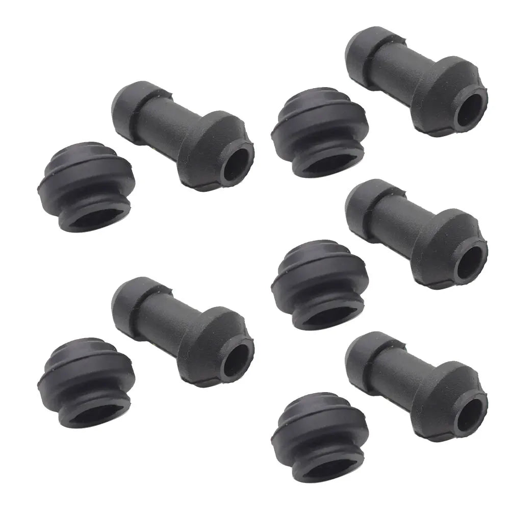 10/5/2 sets Motorcycle Scooter Brake Upper Lower Pump Caliper Shock Absorber Sleeve Dust Covers Disc Waterproof Rubber Caps
