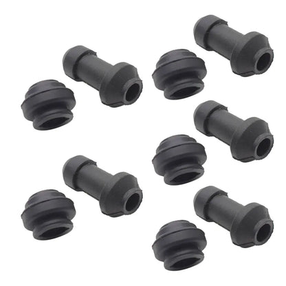 10/5/2 sets Motorcycle Scooter Brake Upper Lower Pump Caliper Shock Absorber Sleeve Dust Covers Disc Waterproof Rubber Caps