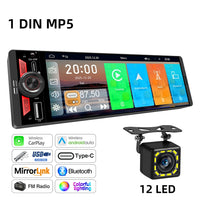 1DIN MP5 12LED