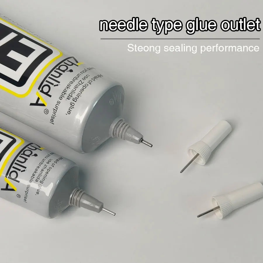 E7000 Glue Clear Contact DIY Cloth Fibre Fabric Adhesive Multipurpose for Wedding Dress Leather Bag Diamond Glass