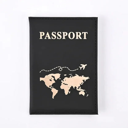 Women Fashion Pink Marble Pattern Travel Passport Cover Holder Bag Credit Cases Thin Ticket Protective Essentials Accessories