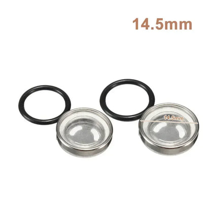 Motorcycle Upper Pump Master Cylinder Brake Pump Oil Window Mirror Sight Glass Rubber Gasket 18mm 14mm 12mm