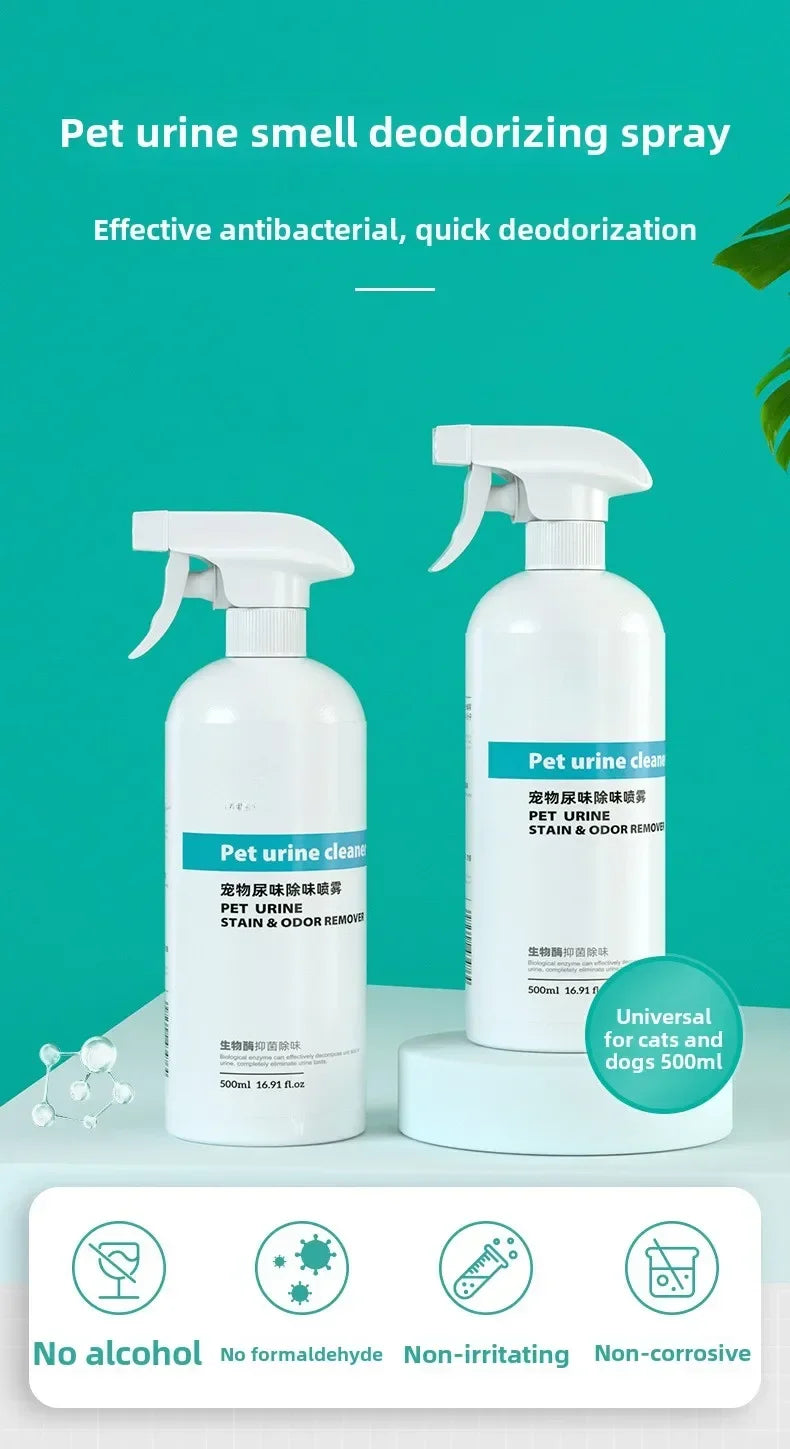 Cat Dog Urine Pet Biological Enzyme Deodorant Dog Cat Indoor Deodorant and Deodorant Spray