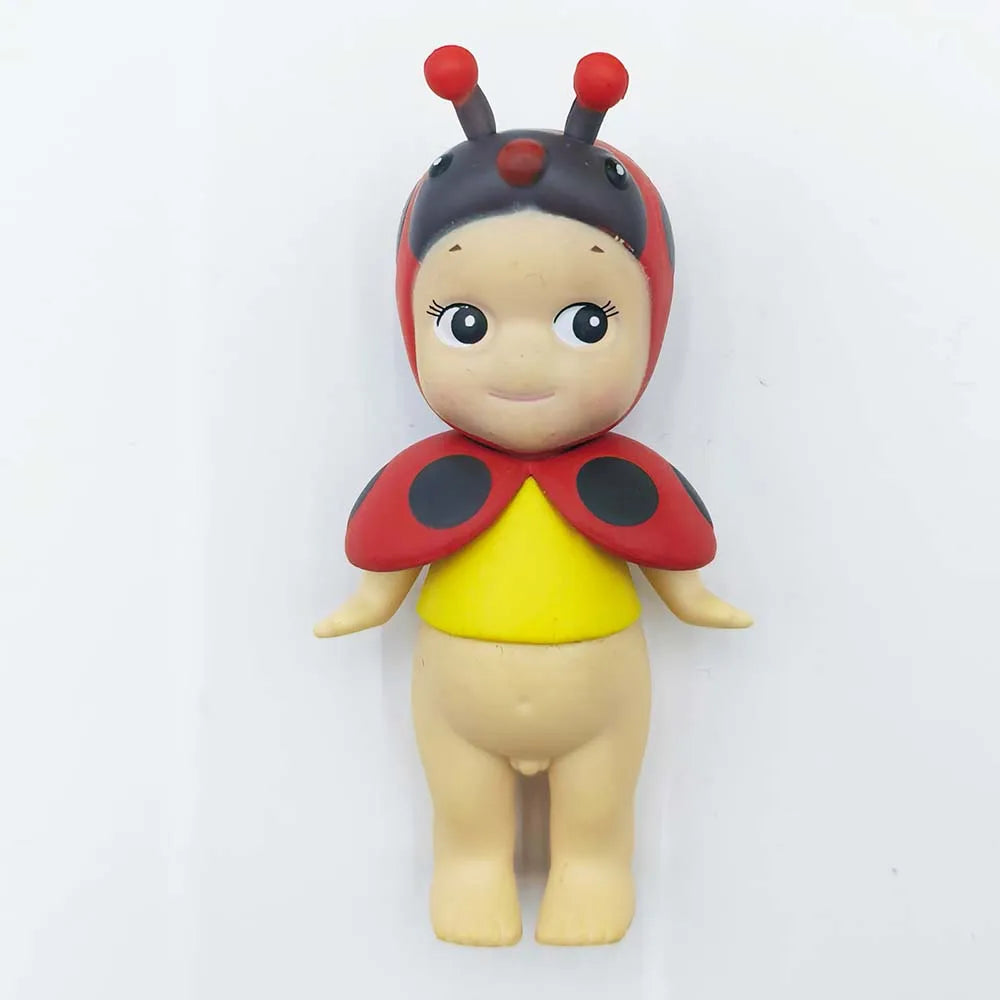 Sonny Angel Bug'S World Blind Box Ladybug Ant Snail Angel Cute Doll Mini Figure Anime Handmade Ornament Model Decor Toys Gift