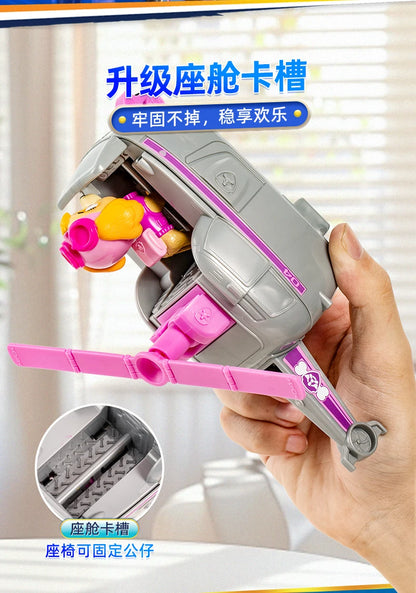 100% Genuine Paw Patrol Kids Toy vehicles with Action Figure Dogs Anime Doll Kids Model Children Birthday Christmas Gift