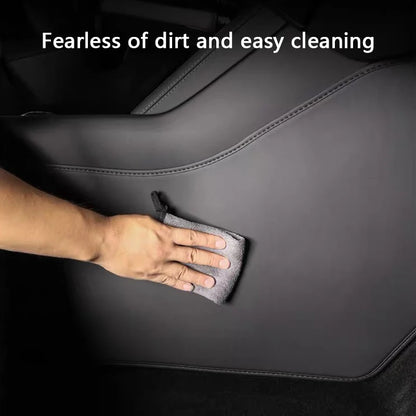 For Tesla ModelY Juniper 2025 Car Central Control Side Anti Kick TPE Waterproof Anti-dirt Full coverage Anti Kick Protective Mat