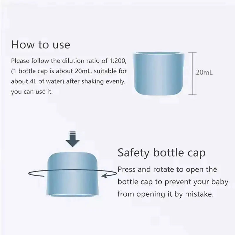 Cleaning Solution For Roborock Q Revo/Qrevo Curv/Q Revo MaxV/Q Revo S/Q Revo Pro Q5 Q7 S8 PLUS S8+ Vacuum Cleaner Parts 1L