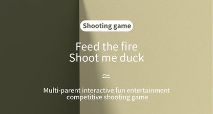 Hungry Shooting Duck Toys 98K Pistol Air-powered Gun Soft Bullet Ball Scoring Battle Games With Light Can Walk Gun Kids Gifts