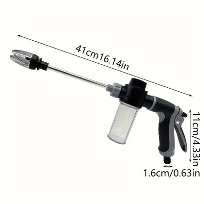 1 Pack High Pressure Spray Water Gun Garden Watering Hose Nozzle Sprinkler Car Washing Gun Car Cleaning Washing Tools
