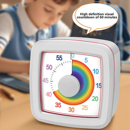 Visual Timer Children's Self-discipline Tool Countdown 60-minute Student Learning Homework Time Pomodoro Stopwatch Management