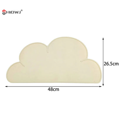 Silicone Pet Feeding Dog Cat Bowl Food Mat Non-Stick Waterproof Pad Puppy Feeder Tray Water Cushion Placemat