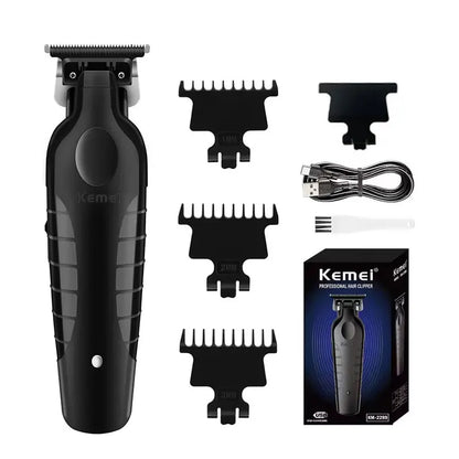 Kemei Professional Electric Hair Clippers USB Rechargeable Barber Trimmer Men's Electric Shaver Clippers KM-2299 KM-1102 Kit