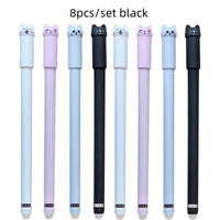 8pcs black