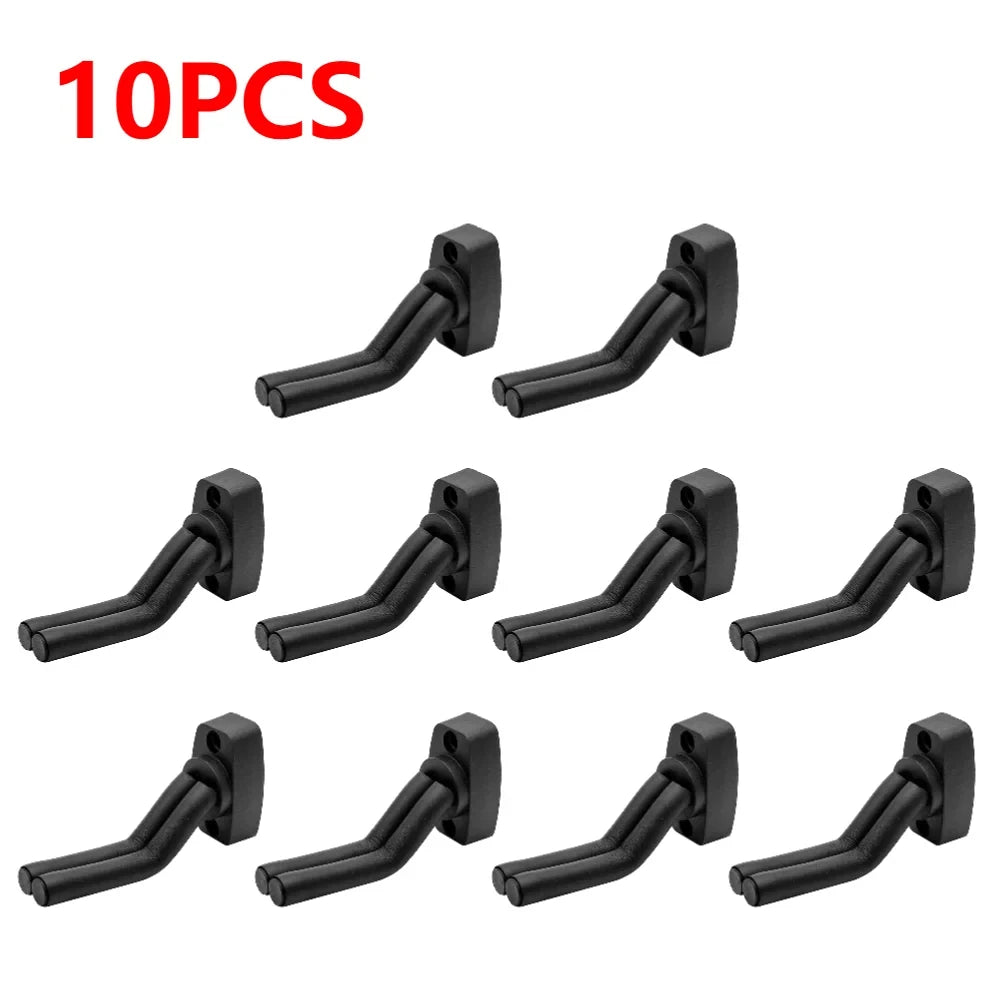 1/2 Pcs Wall Mount Guitar Hanger Hook Non-slip Holder Stand for Acoustic Guitar Ukulele Bass Guitar Parts Instrument Accessories