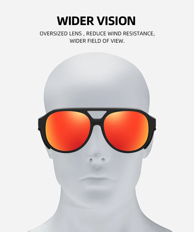 PIT VIPER Men Cycling Glasses MTB Bicycle Eyewear UV400 Road Bike Goggles Windproof Sport Women Sunglasses