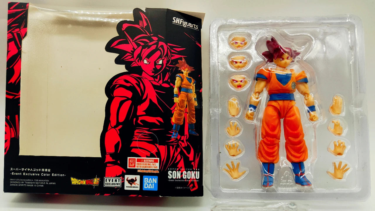 Dragon Ball SHF Goku Vegeta Action Figure Super Saiyan Gogeta Dbz Figurine PVC Collection Model Toys for Kids Gifts