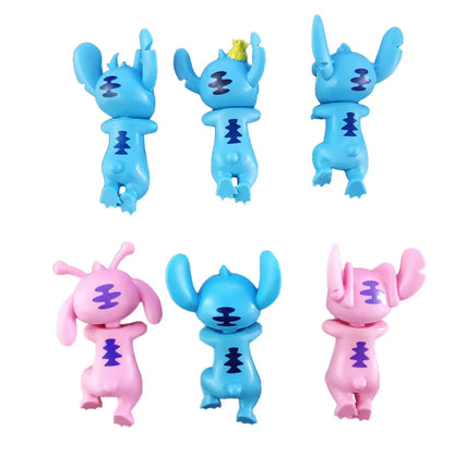 New STITCH Surprise Angel Blind Box Party Angel Mysterious Blind Box Cute Anime Figures Christmas Gifts Model Doll Kids Toys