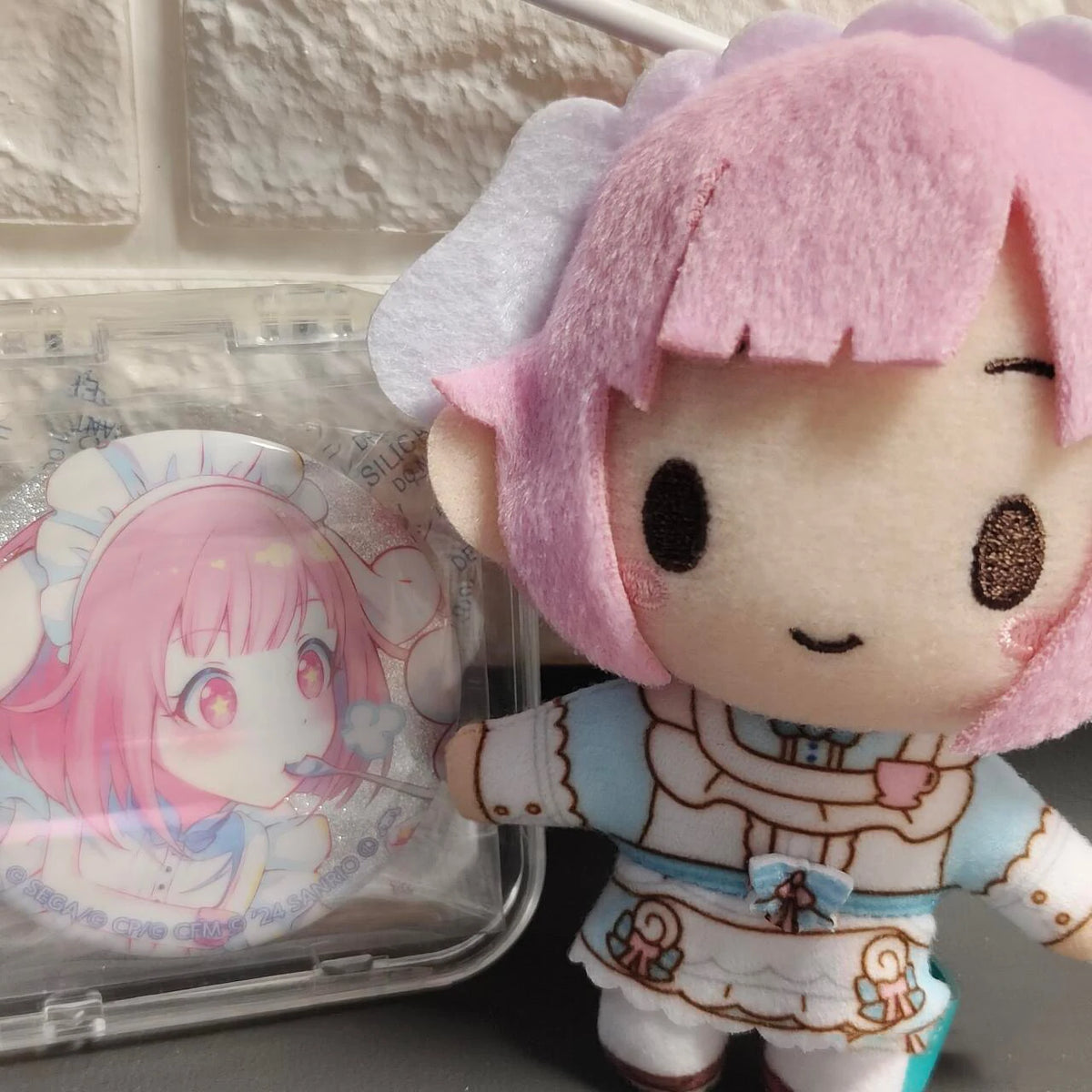 10cm PJSK Plush Keychain Project Sekai Otori Emu Stuffed Plushie Pendant Yoisaki Kanade Kawaii Backpacks Ornaments Toys Gifts