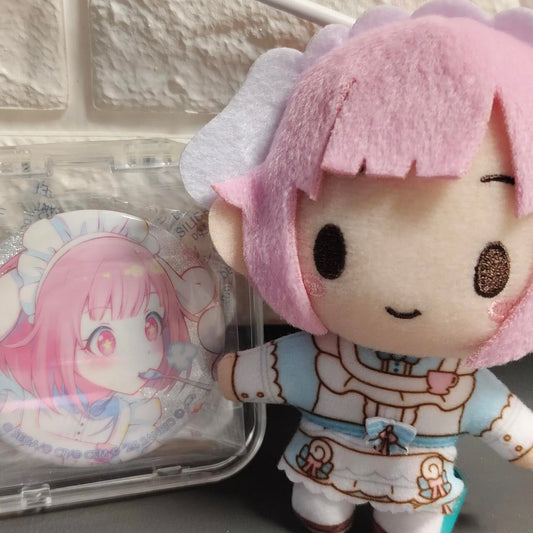 10cm PJSK Plush Keychain Project Sekai Otori Emu Stuffed Plushie Pendant Yoisaki Kanade Kawaii Backpacks Ornaments Toys Gifts