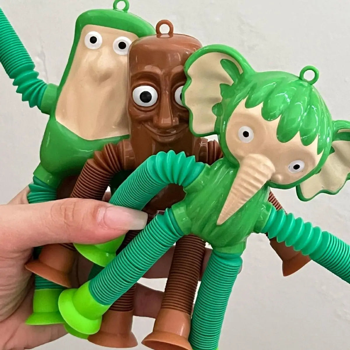 Italian Brainrot Suction Pop Tubes Fidget Toys Tung Tung Sahur Stretch Tube Stress Relief Sensory Toys for Kids Adult Gift