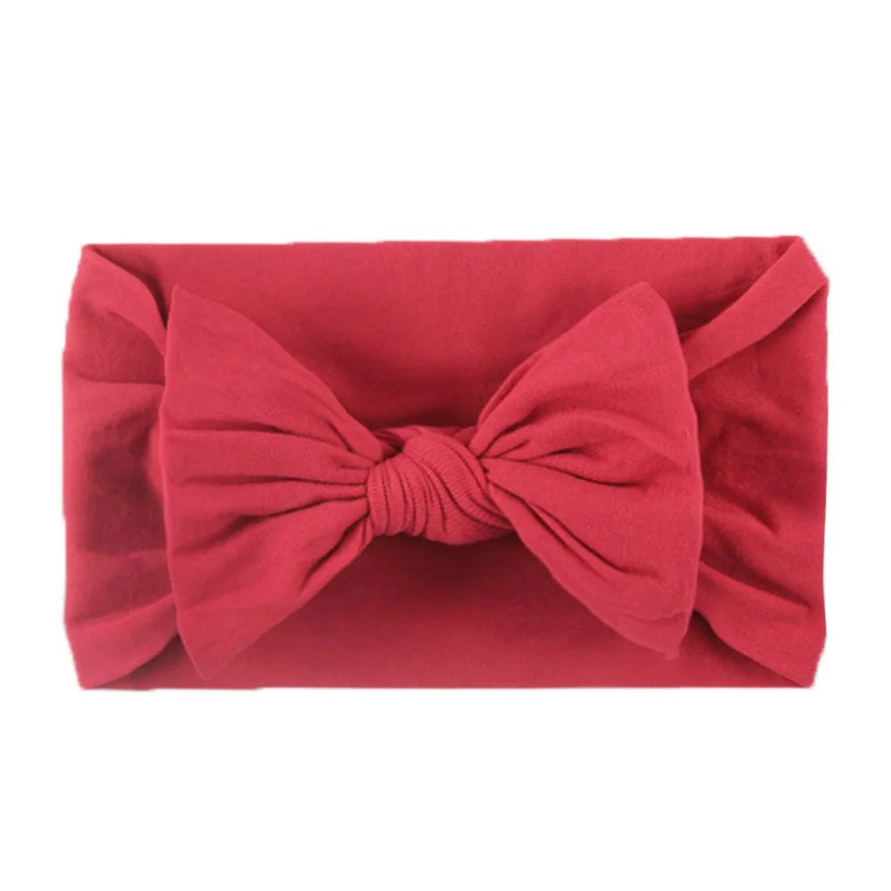 Baby Headband Girls Headwear Hair Accessory Bow Knot Bandage Infant Newborn Toddlers Clothes Kids Rabbit Ear Photo Props
