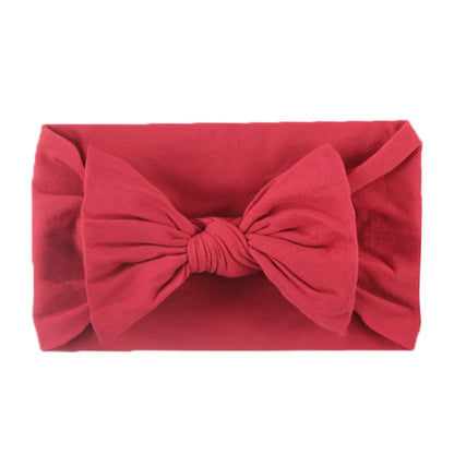 Baby Headband Girls Headwear Hair Accessory Bow Knot Bandage Infant Newborn Toddlers Clothes Kids Rabbit Ear Photo Props