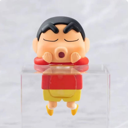 New Crayon Shin-Chan Blind Box Animation Figurine Hippers Mobile Phone Car Decoration Figurine Pendant Gift Anime Periphera Gift