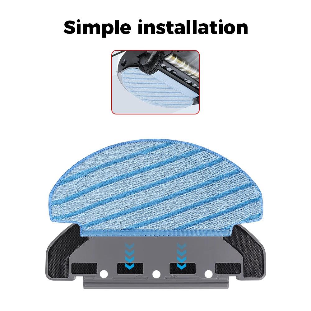 Accessories For ECOVACS Deebot T8 AIVI N8 Pro AIVI N9 N10 N10 Plus Side Brush,Main Brush,  Filter, Dust Bag,Hepa Filter