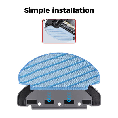 Accessories For ECOVACS Deebot T8 AIVI N8 Pro AIVI N9 N10 N10 Plus Side Brush,Main Brush,  Filter, Dust Bag,Hepa Filter