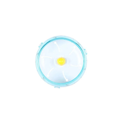 Hamster Wheel Running Disc Toy Sport Running Silent Transparent Small Pet Rotatory Jogging Wheel Toys Pet Hamster Cage Supplies