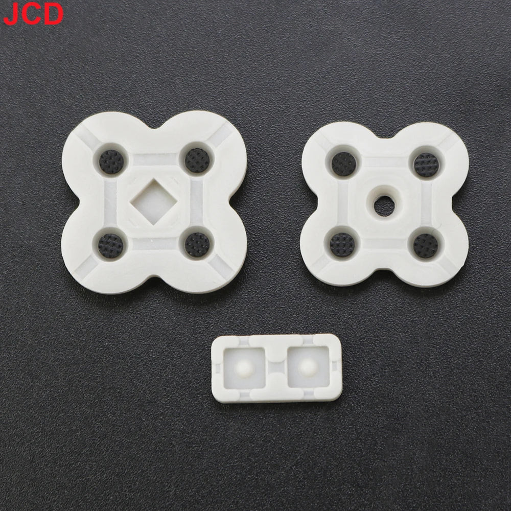 JCD 1set For DS Lite Conductive Rubber Button Pad Set Replacement Part For NDSL DSL Game Console Silicon Buttons