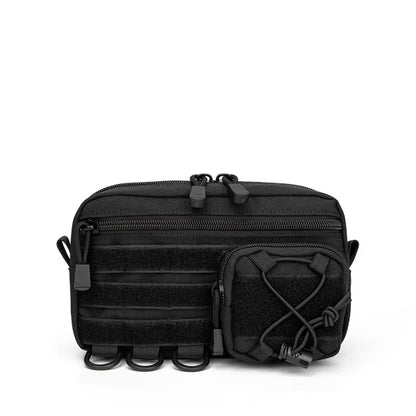 1000D EDC Pouch Molle Organizer Bag Utility EDC Tool Pouch Horizontal Modular Pouch Outdoor Waist Pack EMT Hunting Fanny Pack