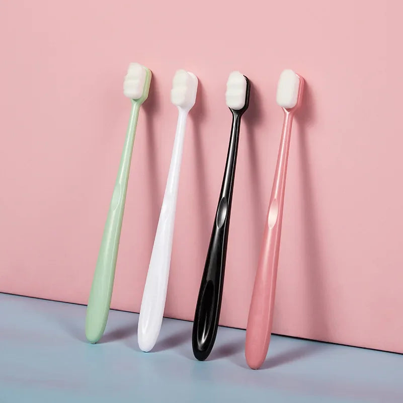 NEW Ultra-fine Soft Toothbrush Million Nano Bristle Adult Tooth Brush Teeth Deep Cleaning Portable Travel Dental Oral Care Brush
