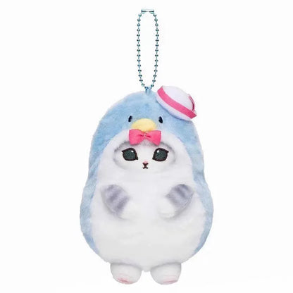 Kawaii Mofusand Cross-Dressing Sanrio Hello Kitty Kuromi Hanyodon Plush Keychain Pendant Anime Plush Backpack Pendant