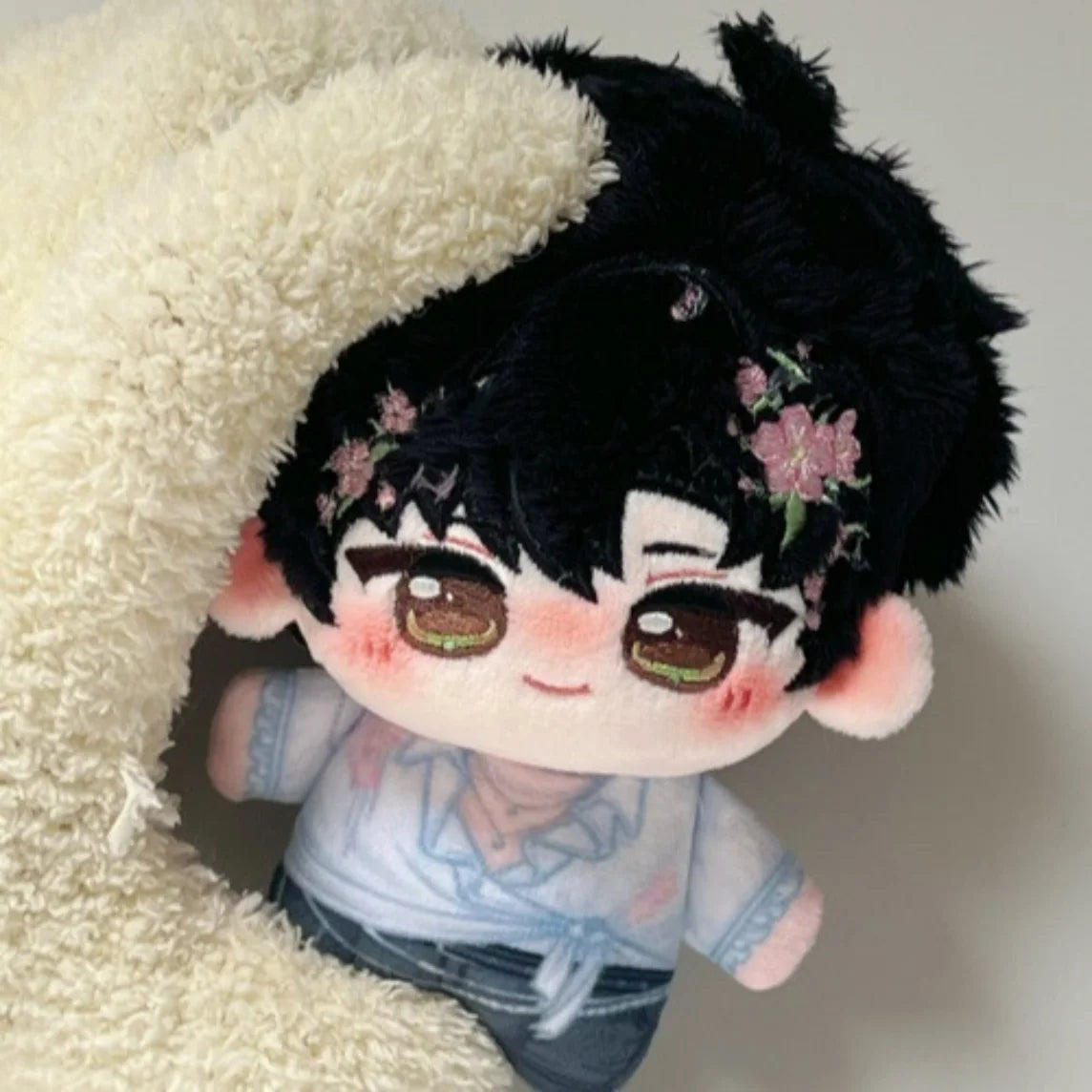 10cm Love and Deepspace Blossom Rendezvous 10cm Sylus Aster Caleb Rafayel Zayne Cotton Plush Doll Keychain Pendant Gift