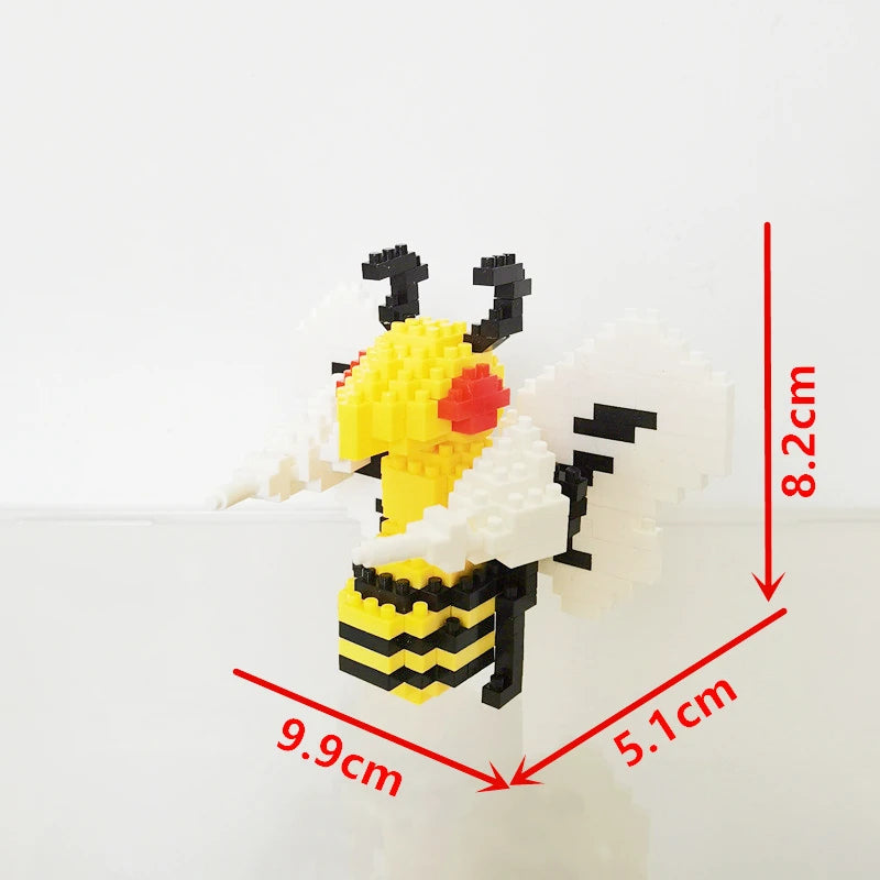 75 Style Building Blocks Assembly Anime Picachu Charizard Doll Blastoise Bulbasaur Gengar Bricks Figures Toy for Kid Gift