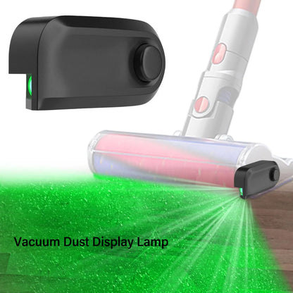 Vacuum Cleaner LED Dust Display Lamp Waterproof Green Laser Light Vacuum Parts