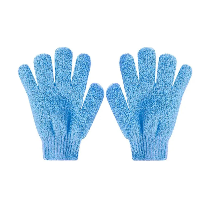 1/2/3pairs Exfoliating Bath Gloves Double Sided Bath Gloves For Beauty Spa Massage Skin Shower Scrubber Bathing Accessories