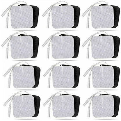 100P/50P 4x4cm Muscle Stimulator Electrode Pads Non-woven Fabric Self Adhesive Replacement Pads for Tens Digital Machine