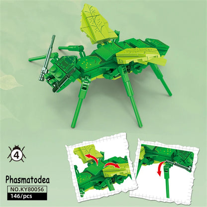 Mosquito Insects Building Blocks Toys Set - Long-Lasting Play for Kids, Great Collectible Models Orchid Mantis Redviidae & More