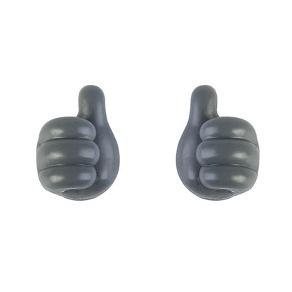 Hand-shaped Rubber Holder Glasses Cable Power Cord Charging Line Self Adhesive Mini Hook Storag Organizer Gadget Car Accessories