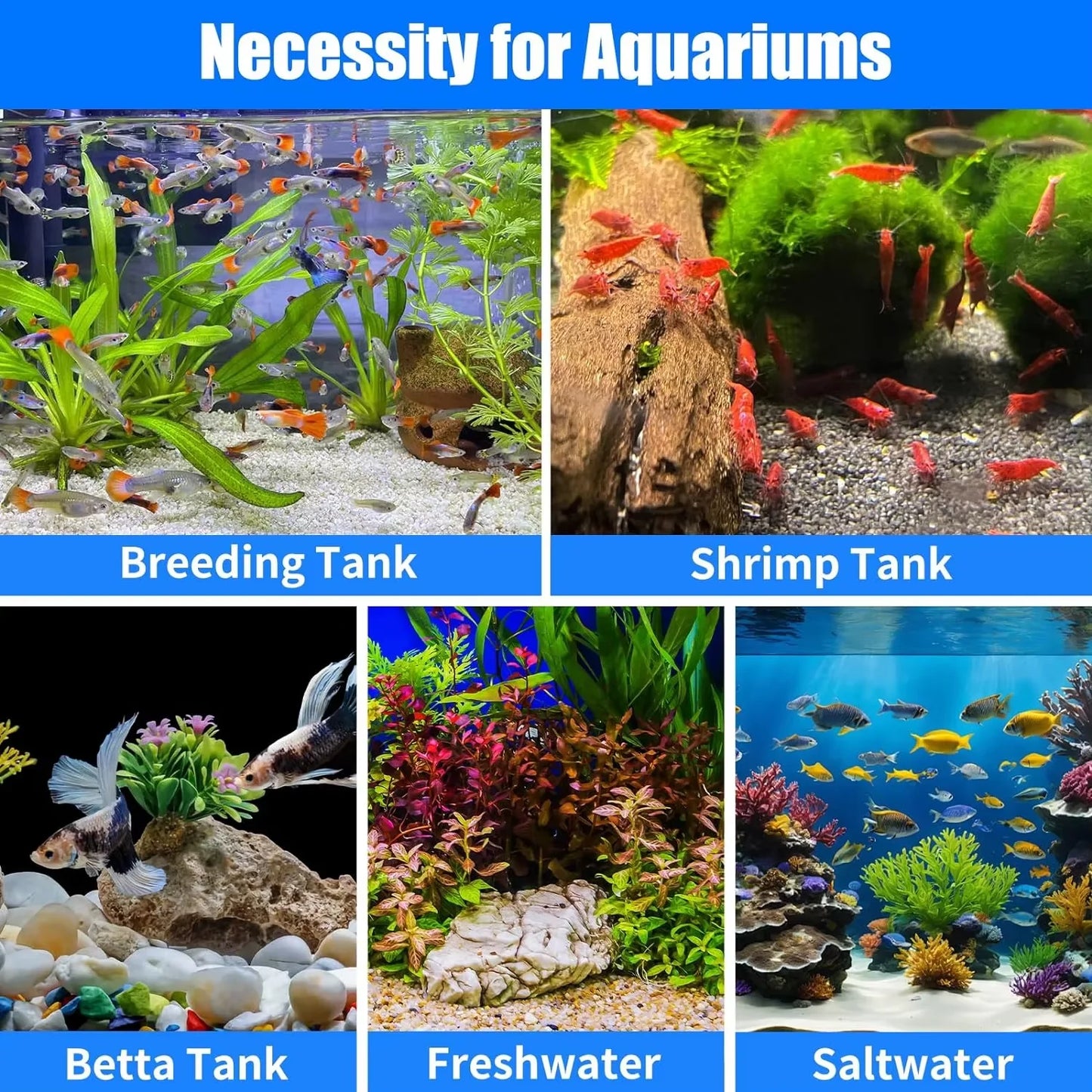 Fish Tank Water Pump Filter Inlet Protective Cover Anti-Suction Mesh Seedling Sponge Cover - Aquarium Water Filter Accessory