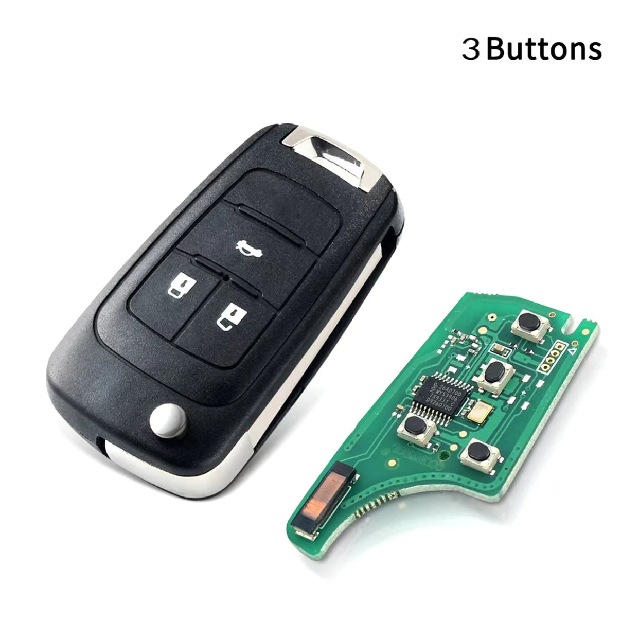 Jingxin OHT01060512 Remote Car Key 2/3/4/5BT Fob 315/433MHz ID46 for Chevrolet Cruze Camaro Malibu Sonic Opel GMC Car Keys logo