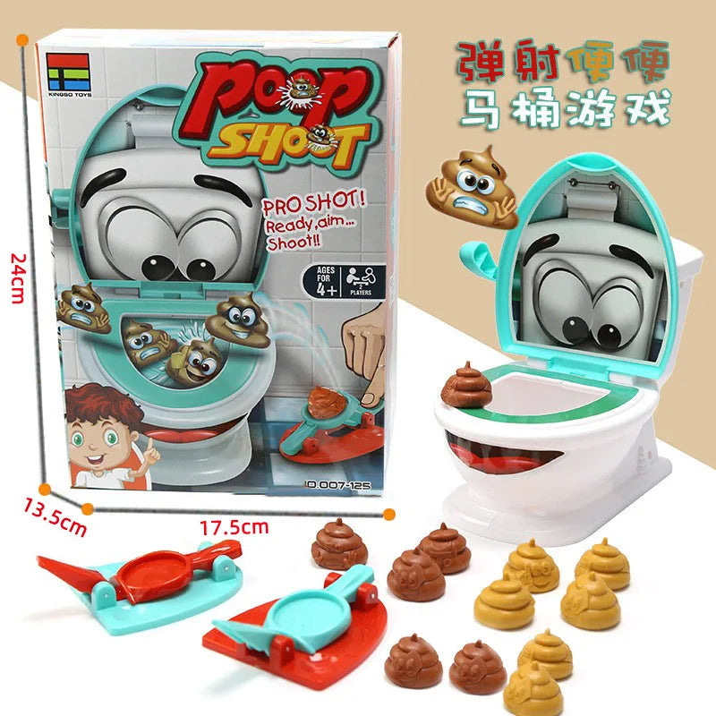 Funny Toilet Trick Toy party game decompression board games Flushing the toilet for kids friends family game birthday gifts