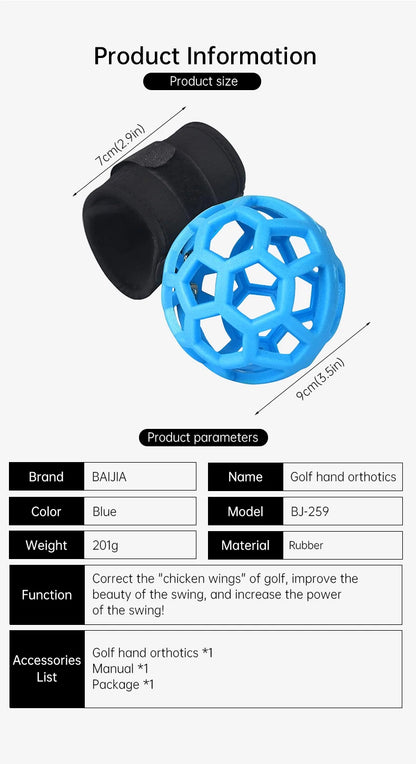 Golf Smart Ball Swing Trainer Golf Training Aid Ball Equipment Portable Golf Smart Ball Posture Correction Training For Beginner