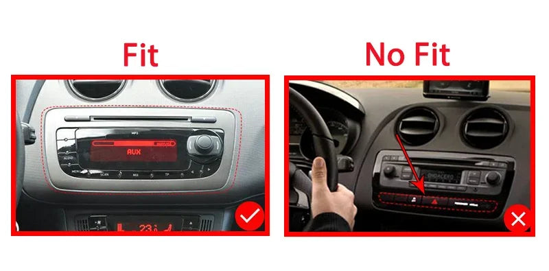 Android Car Radio for Seat Ibiza MK4 6J 2008-2015 Multimedia Player CarPlay Android Auto GPS Bluetooth WIFI Car Head Unit 9inch