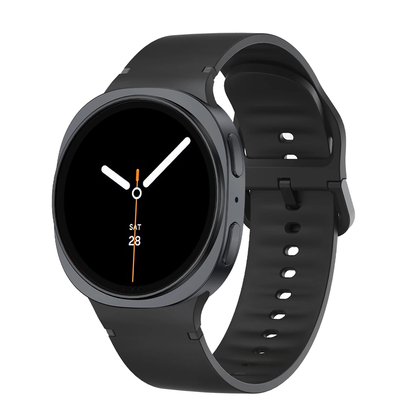 1:1 Sport Band for Samsung Galaxy watch 9 8 44mm 40mm 8 classic 46mm Wrist Replacement Belt Bracelet Correa Galaxy watch8 Straps